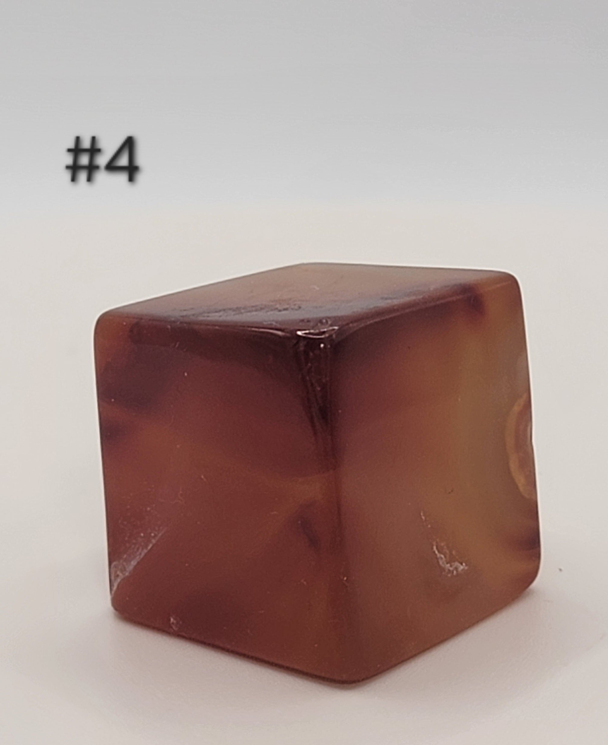 Carnelian Cube – 1–1.9 oz Polished Crystal for Creativity, Courage & Energizing Vitality
