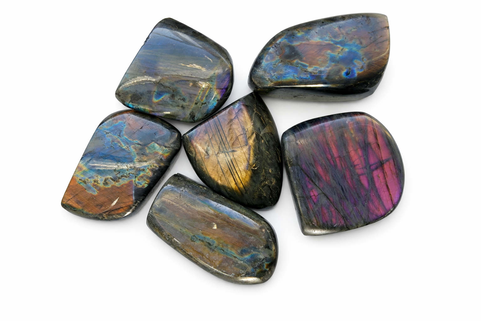 Labradorite – XSmall 2-2.9 oz- Iridescent Crystal for Protection, Intuition & Transformation